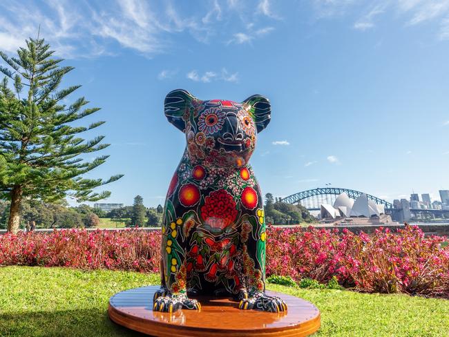 Follow the trail of koala sculptures at the Royal Botanic Garden, Sydney.