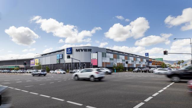 An AMP Capital-managed fund put its stake in Stockland Townsville shopping centre on the market.