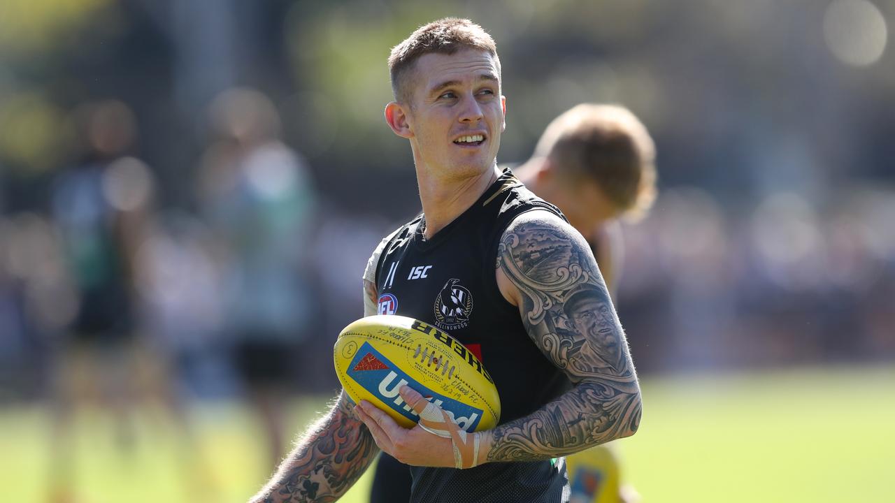Dayne Beams will face the Brisbane Lions on Thursday night. (AAP Image/David Crosling) 