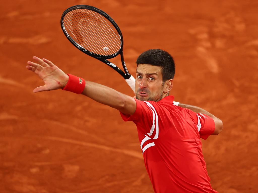 Novak Djokovic is through to the semi-finals.