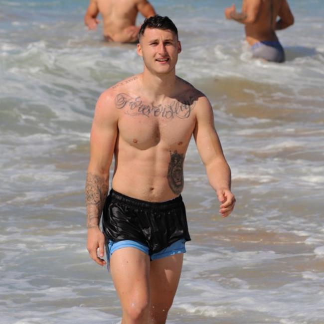 Former Cronulla Sharks player Bronson Xerri, will be eligible to return to the NRL in late 2023.