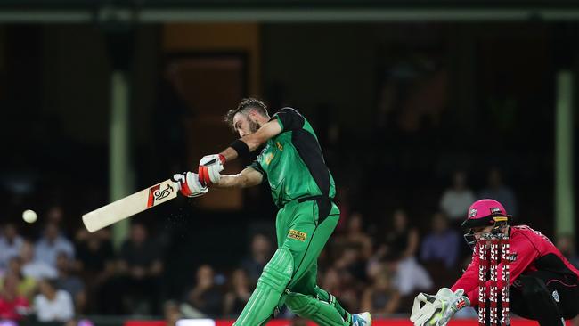 Glenn Maxwell smashed a magnificent half-century for the Stars.