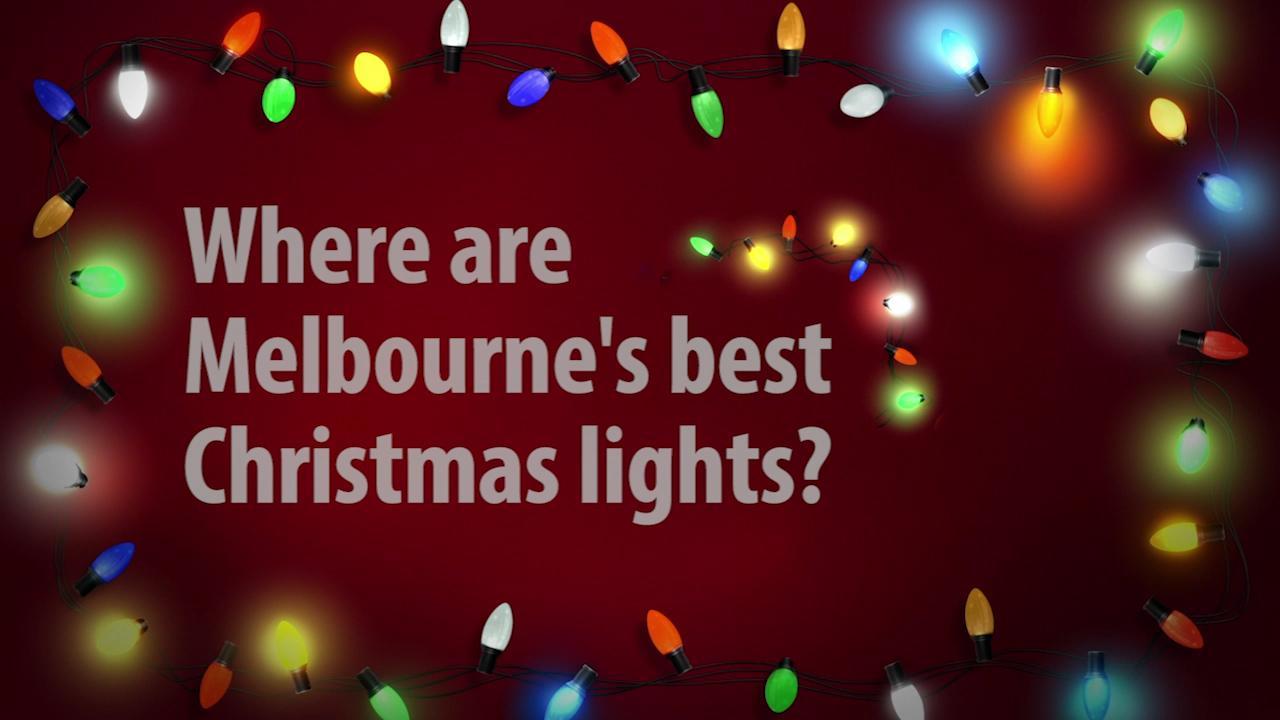 Where are Melbourne's best Christmas lights?