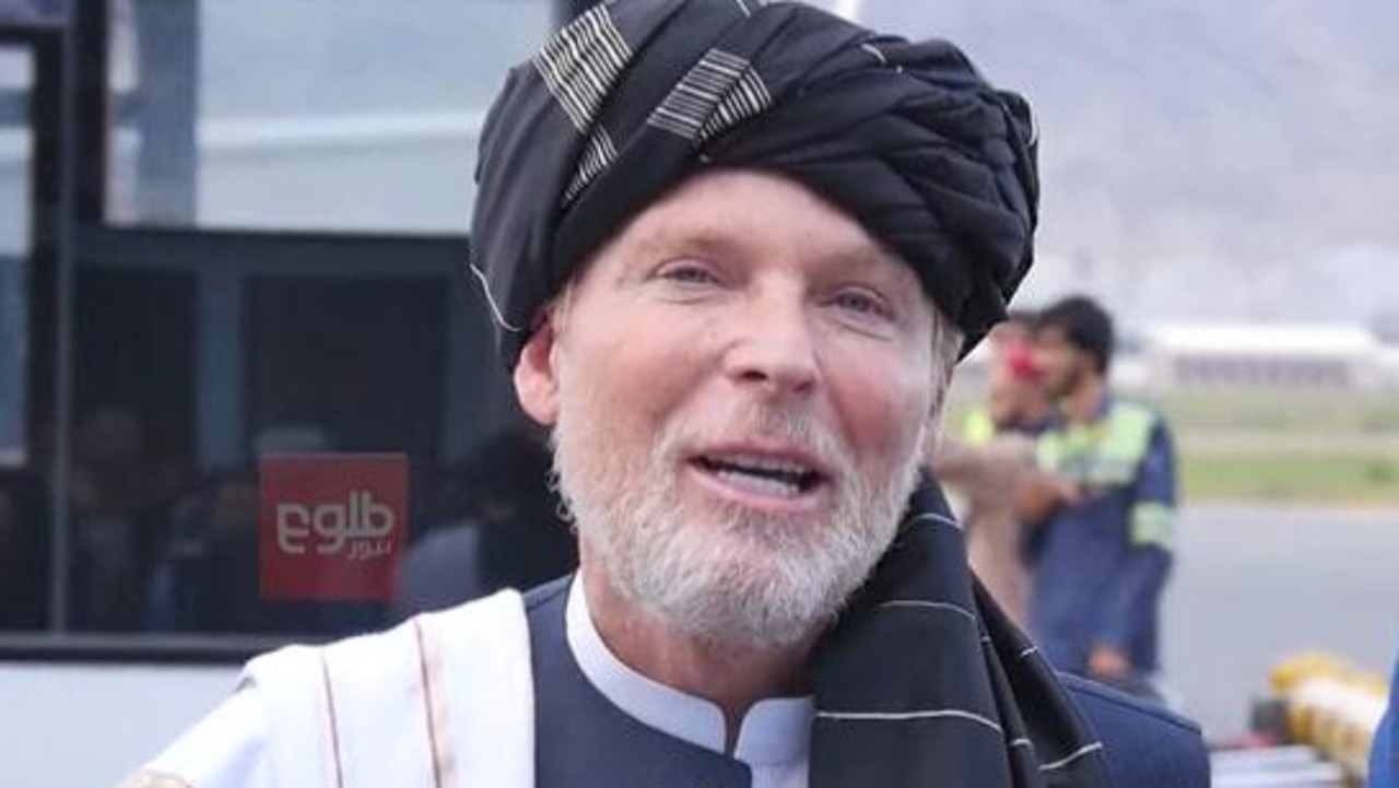 Mr Weeks converted to Islam and changed his name to Jibra’il Omar while held hostage. Picture: TOLOnews