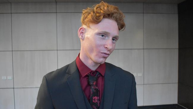 Brandon Jackson at the Mackay State High School formal at the MECC, on Wednesday November 18. Picture: Zizi Averill