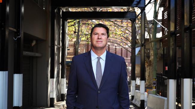 HT&E chairman Hamish McLennan has been suggested as a new chairman of Rugby Australia. Picture: John Feder
