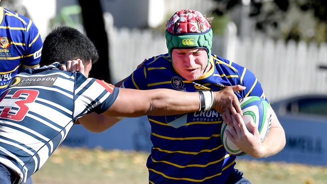 East no 20 Ben Stoddart Colts 1 rugby union match between Easts and Brothers. Saturday July 17, 2021. Picture, John Gass