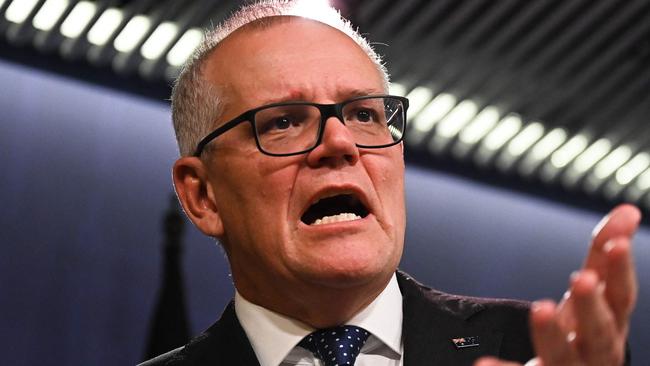 Australia’s former prime minister Scott Morrison insists he has done nothing wrong. Picture: AFP