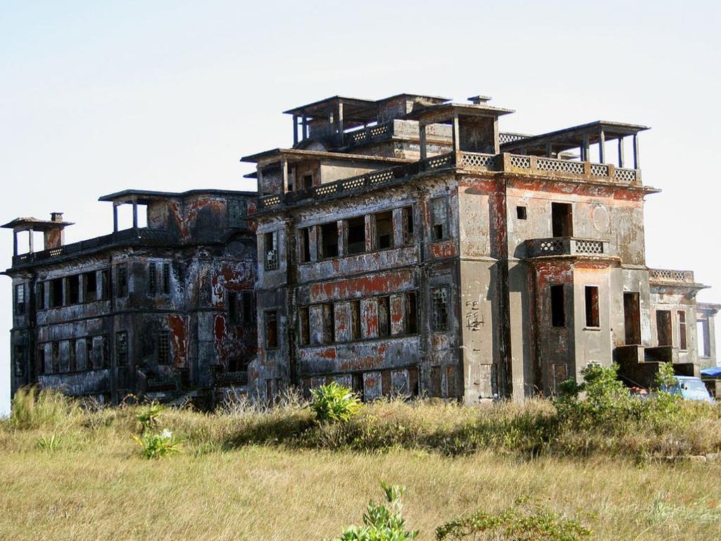 The abandoned Bokor Palace Hotel at Bokor Hill Station. Picture: Wikimedia Commons