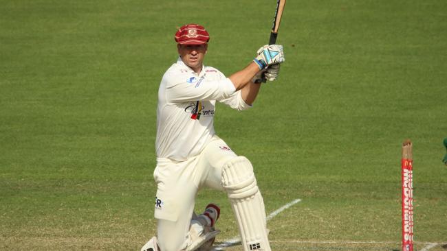 Cricketer Andrew Walsh on a day he will long remember. Pic: Hamish Solomons