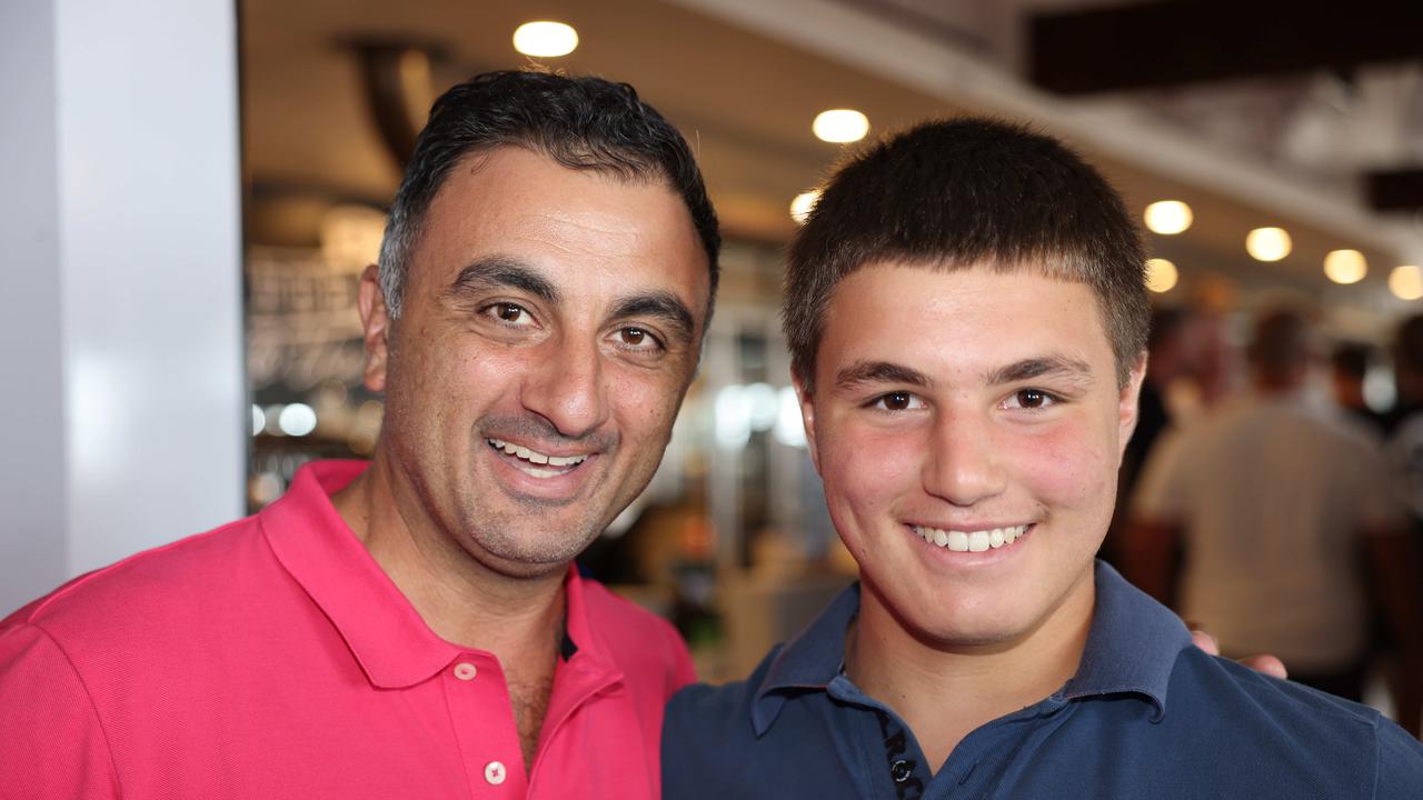 Matt Coorey and Xavier Coorey at the 39th Annual BMD Northcliffe Sportsmans Luncheon 2024. Picture: Portia Large