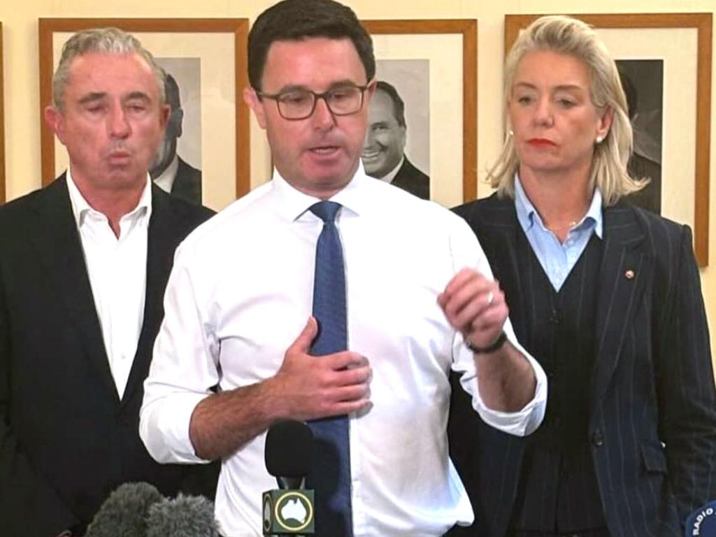 The Nationals decided not to enter a federal Coalition Agreement with the Liberal Party: Nationals Kevin Hogan, David Littleproud Nationals Leader and Senator Bridget McKenzie. Picture Facebook/Senator McKenzie
