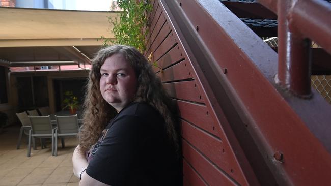 Maddie is a former client of Catherine House which is losing $1.2m in State Government funding. Picture: Keryn Stevens