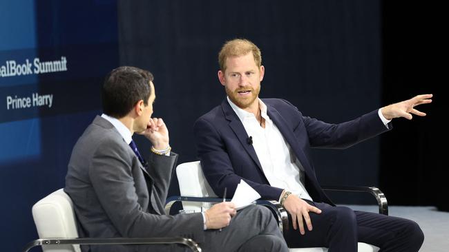 Prince Harry is opposed to social media bans for kids. Picture: Getty