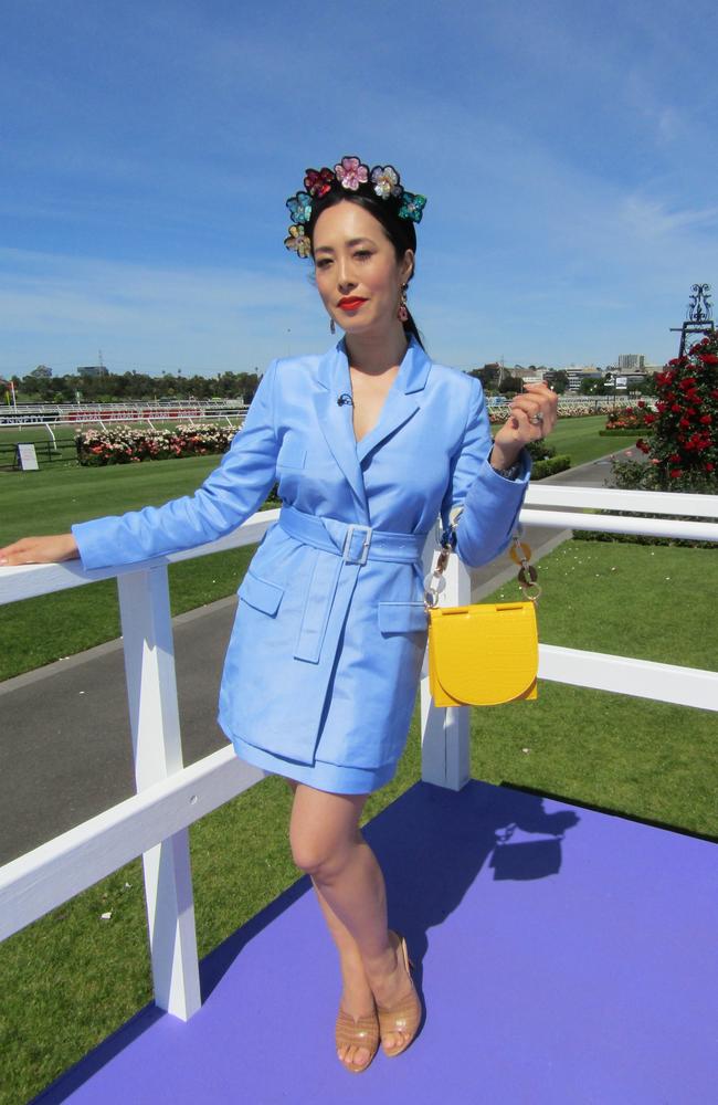 Melissa Leong on Cup Day.