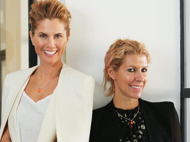 Former Sass and Bide fashion designers Sarah-Jane Clarke and Heidi Middleton.