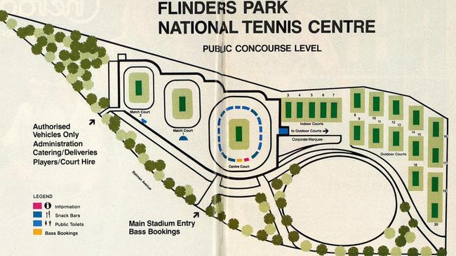 Before Melbourne Park, the Australian Open had humble beginnings.