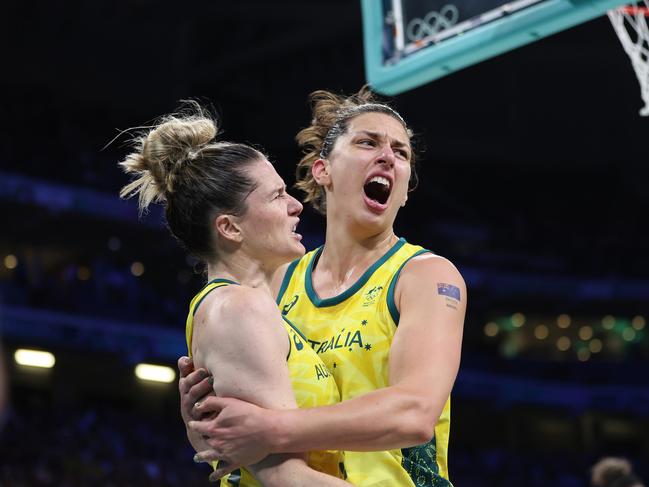 Whitcomb has reunited with Marianna Tolo in Bendigo. Picture: Gregory Shamus/Getty Images