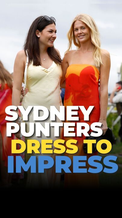 Punters dress to impress in Sydney