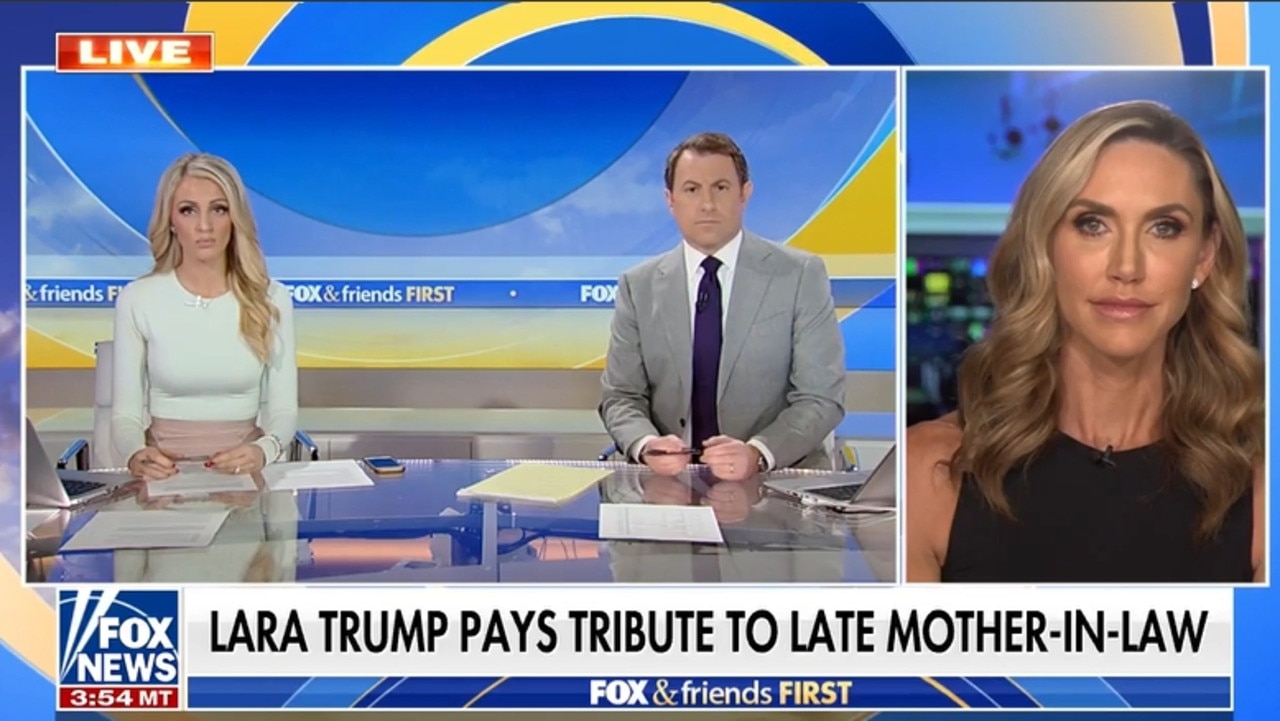 Supplied  Lara Trump speaks about Ivana's life and death on Fox News