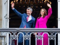 COPENHAGEN, DENMARK - MAY 26: King Frederik X and Queen Mary celebrate King Frederick's birthday at Amalienborg on May 26, 2024 in Copenhagen, Denmark. HM The King turns 56 years old on 26 May 2024.  (Photo by Martin Sylvest Andersen/Getty Images)