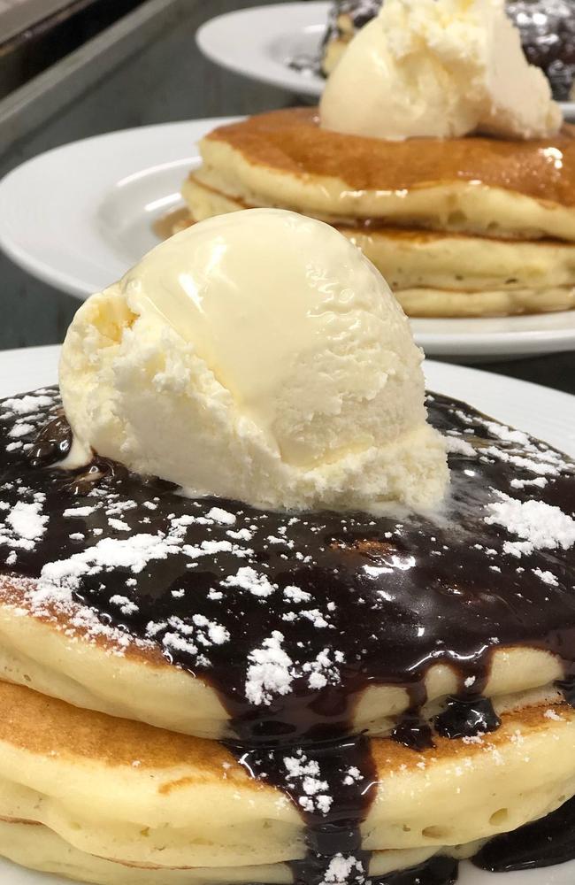 The business was famous for its mouth-watering desserts. Picture: Stacks Pancake Bar