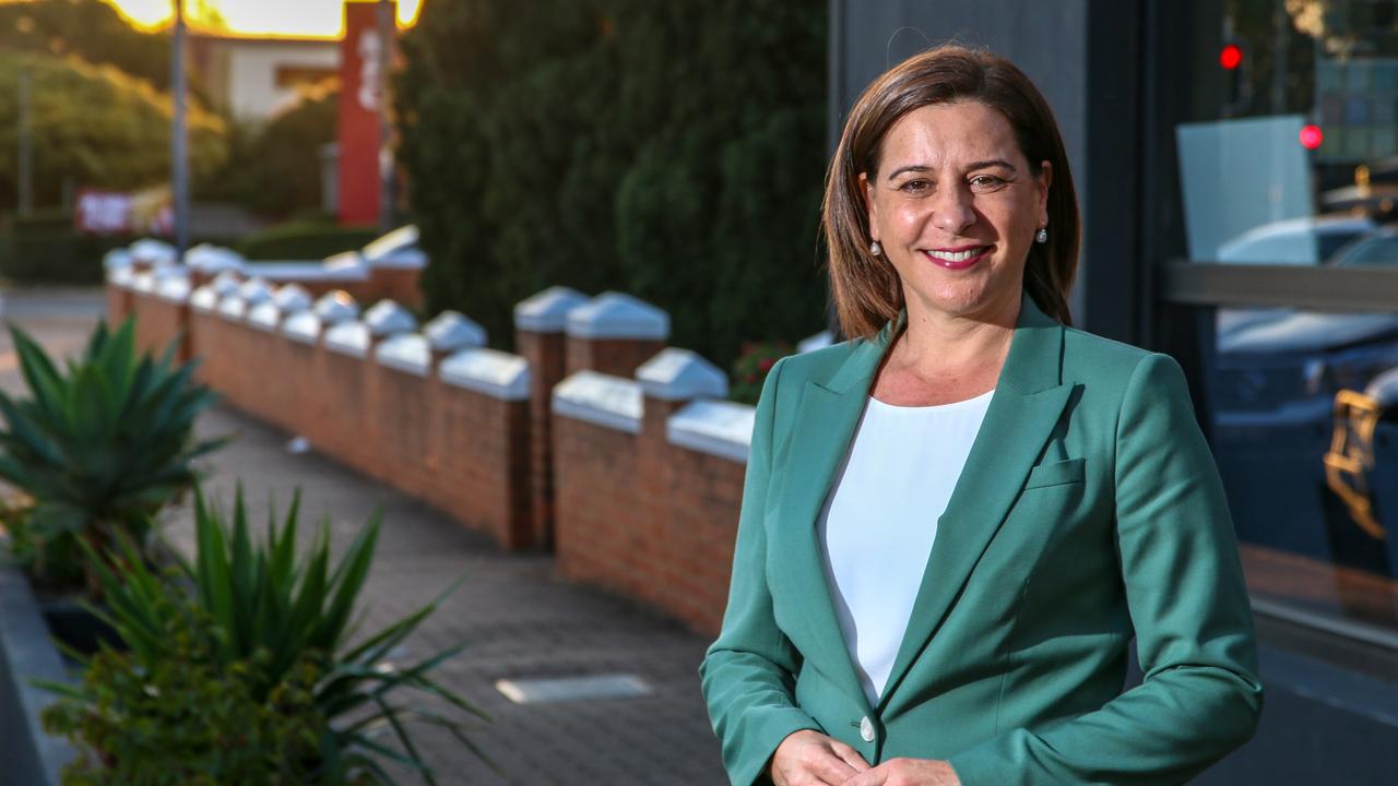 Member for Nanango and opposition leader Deb Frecklington. Picture: Dominic Elsome