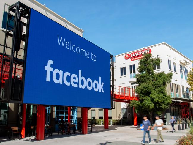 Facebook says remote work location will affect the “compensation” available to staff. Picture: AFP.