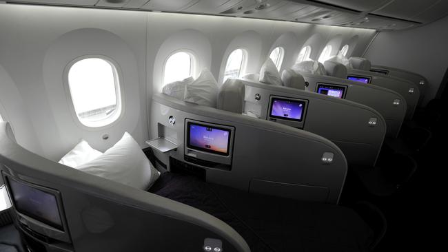 Flying business class from Melbourne to New York on Air New Zealand in early November costs $23,521, according to Expedia.