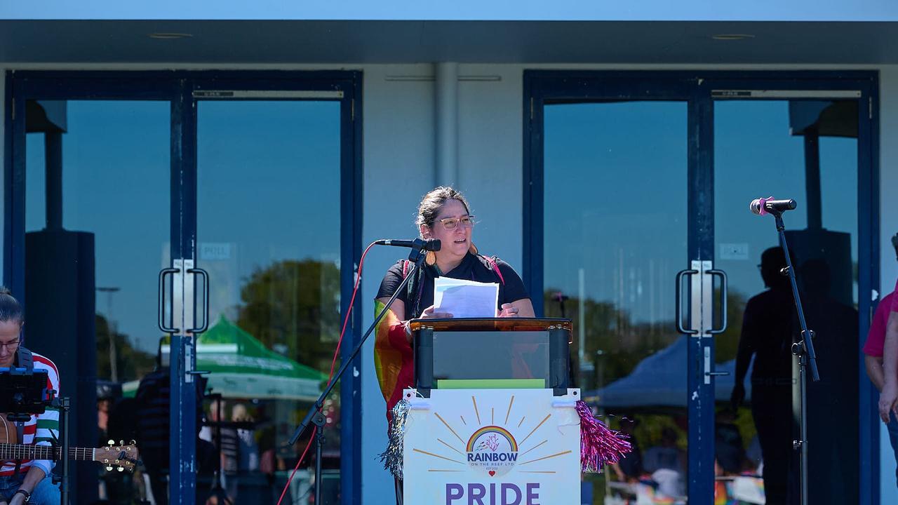 Rainbow on the Reef pride festival in Gladstone. Picture: Colin Neatherway