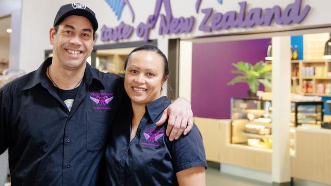 Jason Tuhi and Haunui Te Arihi from NZ Street Food at Dandenong Market.