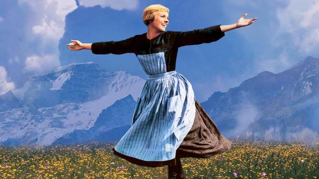 Julie Andrews in The Sound Of Music.