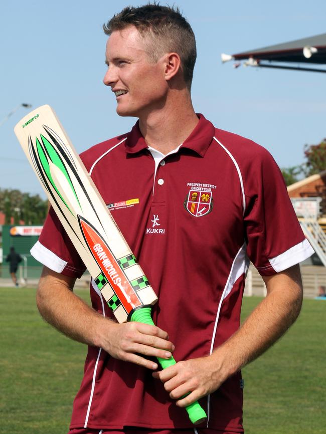 Alex Keath in 2015, after moving to SA in a quest to reignite his cricket career. Picture: Emma Brasier.