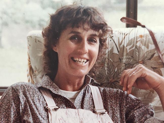 Meg Ducker, mother of journalist Amanda Ducker, in the 1980s.