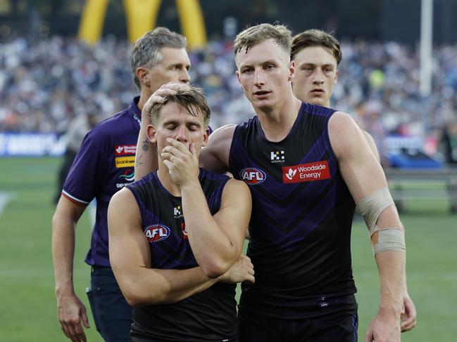 Fremantle had a fade-out in 2024. Picture: Michael Klein