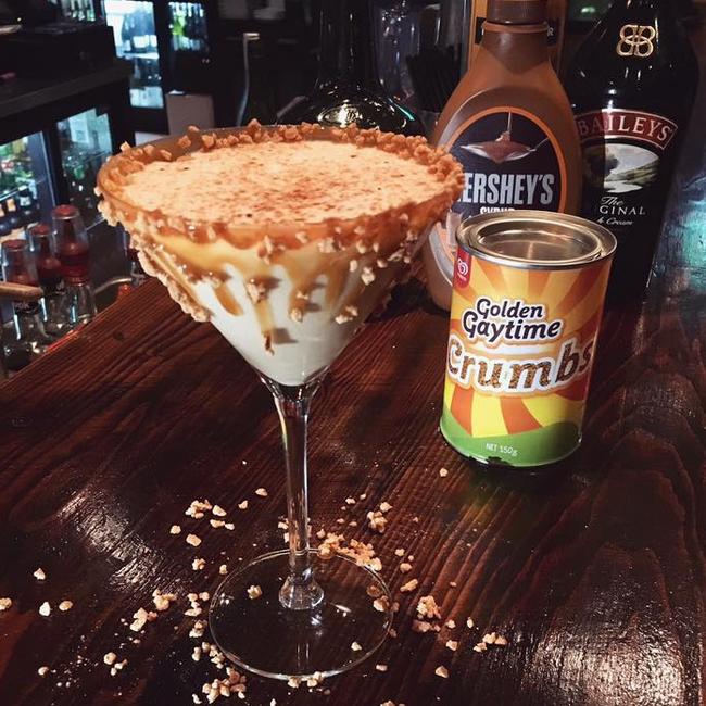 Check out the bar’s signature Golden Gaytime cocktail.