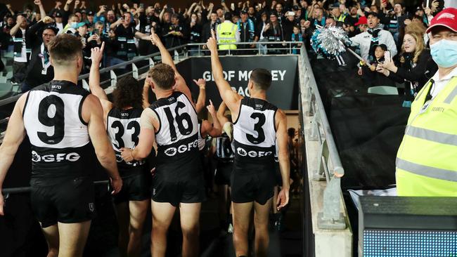 The Power made the preliminary final in 2020 Picture: Sarah Reed