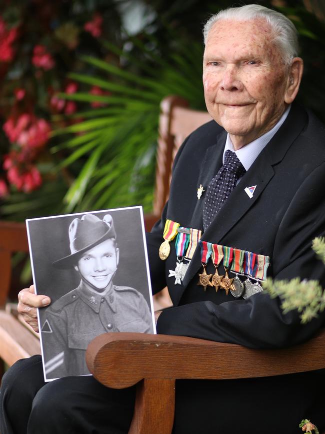 John Campbell, 99. Picture: Alex Coppel