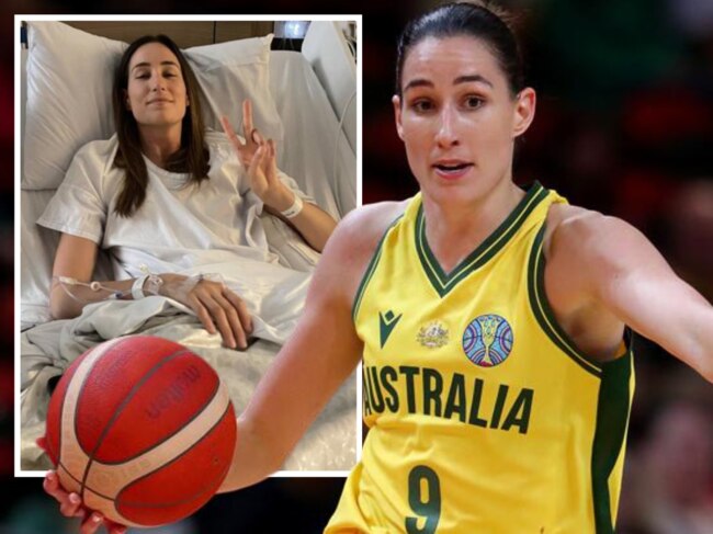 Bec Allen had surgery more than a month after suffering a serious injury during the FIBA World Cup.