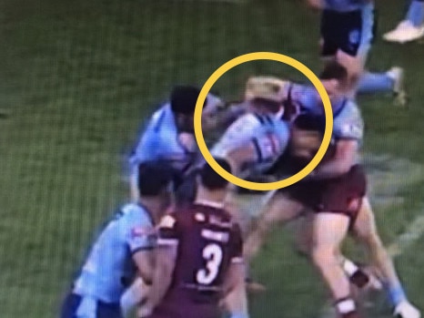 Stephen Crichton's shot on Cameron Munster raised a few eyebrows.