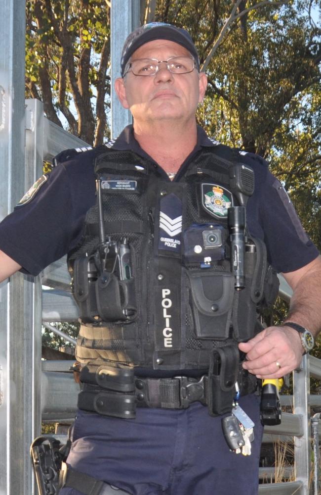 Sergeant Mick Bazzo (pictured here in 2018) said it was believed the young man’s death was a result of misadventure.