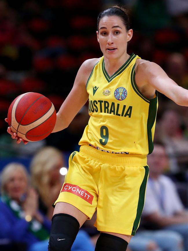 Bec Allen is one of, if not the, most gifted scorers in Australian basketball. Picture: Getty Images