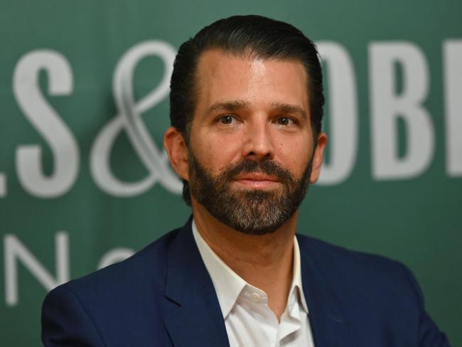 Plenty of questions … Donald Trump Jr. Picture: AFP