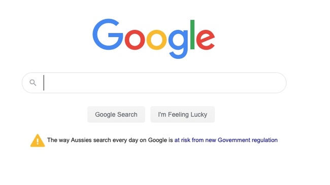 Google Australia is sending an open letter to its Australian users about the ACCC's mandatory news code of conduct.