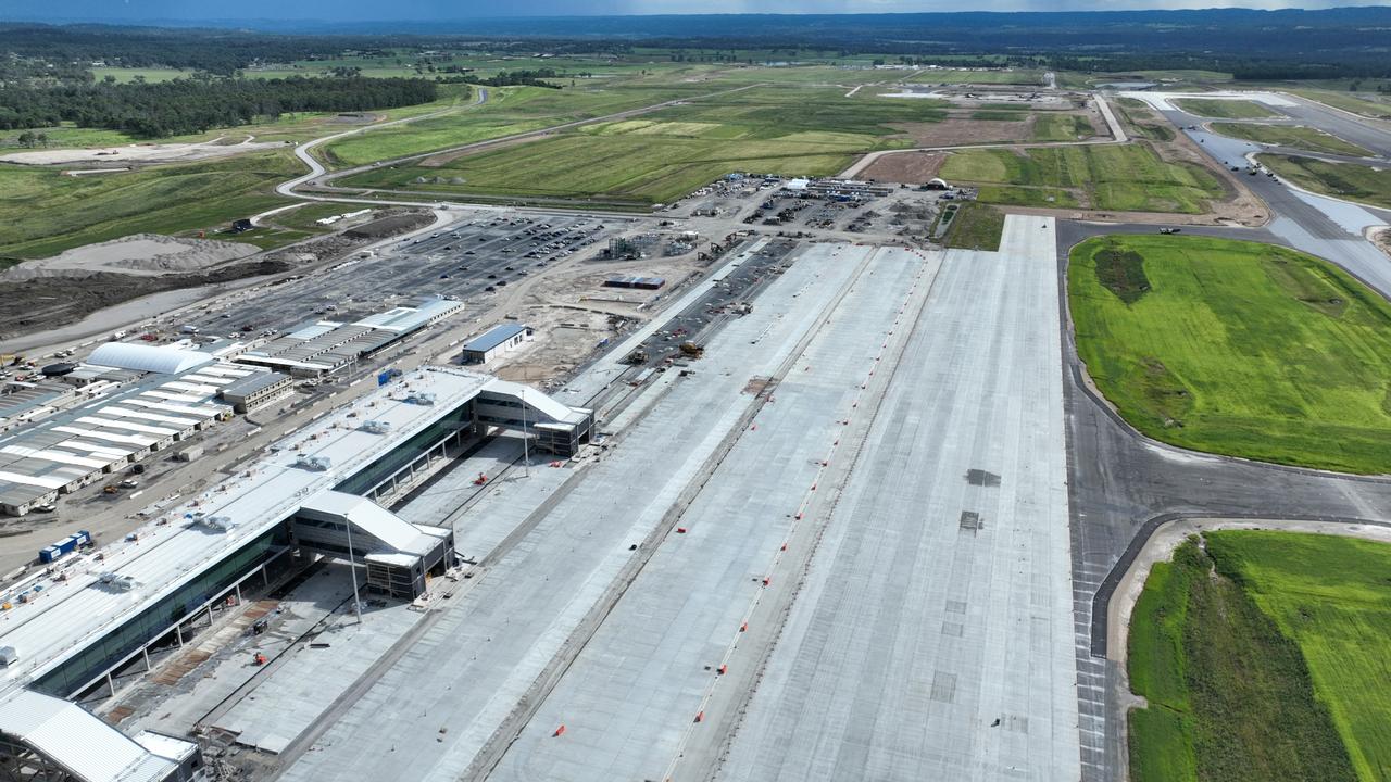 Airfield construction at WSI is due to be completed in 2024, while terminal construction is due to be completed in 2025, prior to the commencement of major airport testing and commissioning. Photo: Supplied