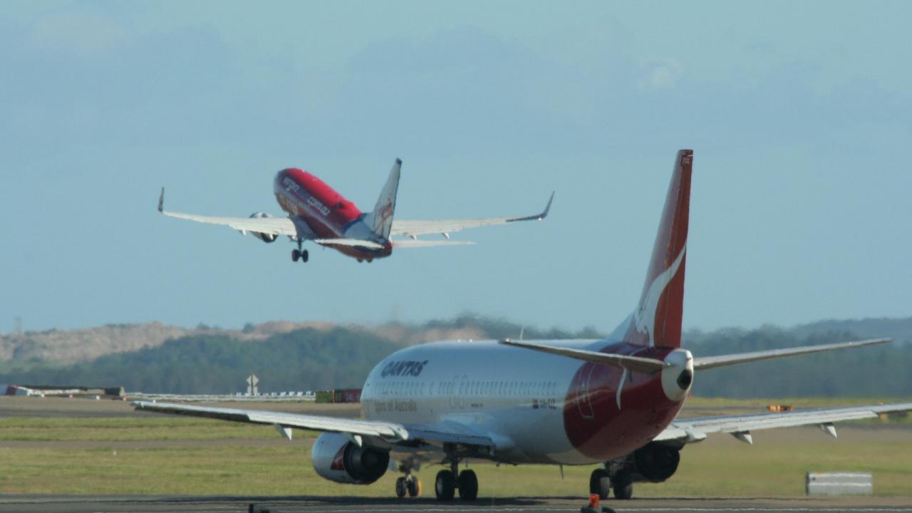 Sydney Airport will only operate one runway due to high winds. Picture: Alamy