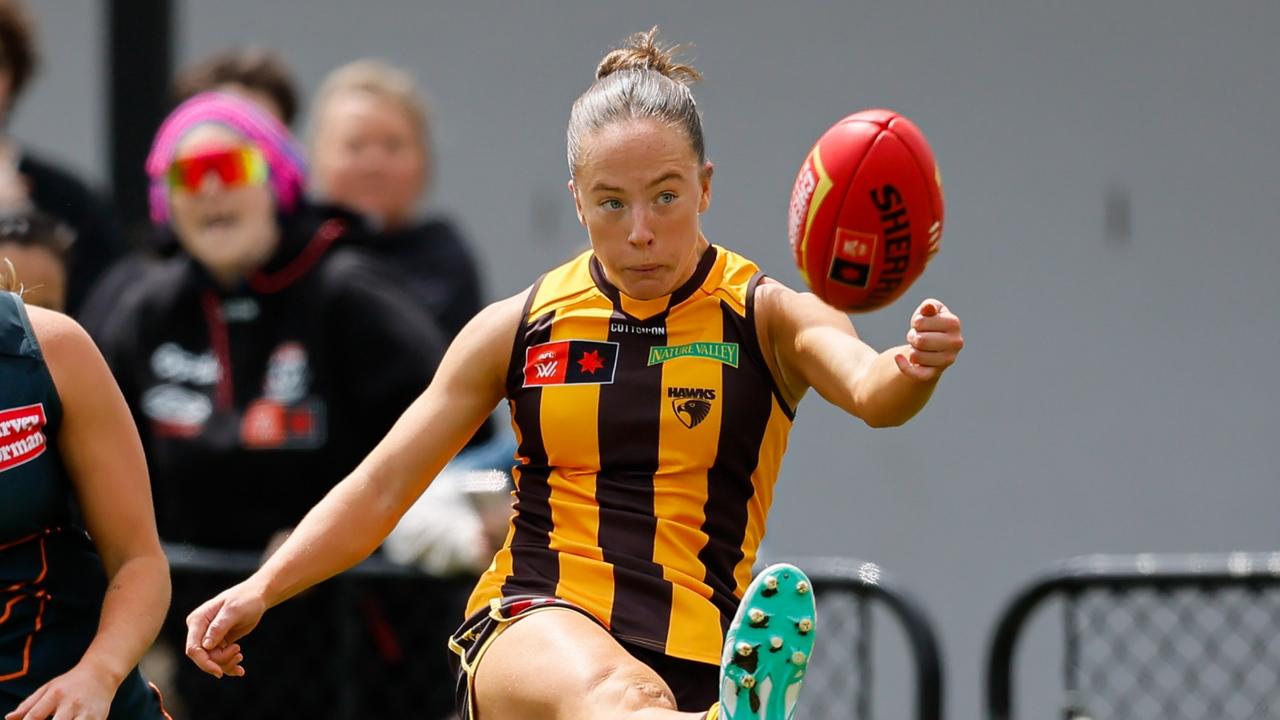 Hawks AFLW fly north to claim Cazalys fortress