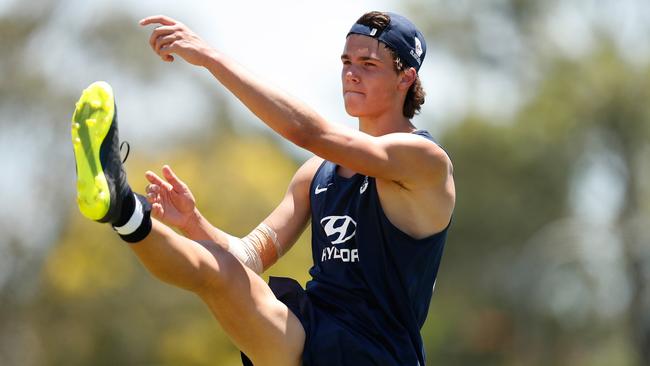 Ben Silvagni might be a Blue one day. Pic: AFL Media