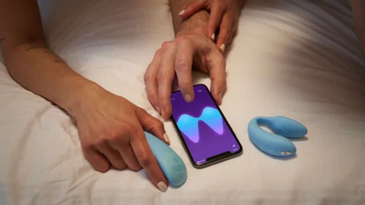 Her husband bought an app-controlled vibrator for her to wear during the wedding. Image: We-Vibe.