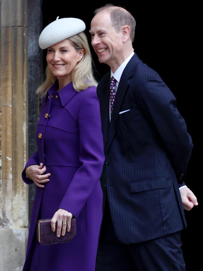 Sophie, Duchess of Edinburgh and Prince Edward, Duke of Edinburgh. Picture: Getty Images